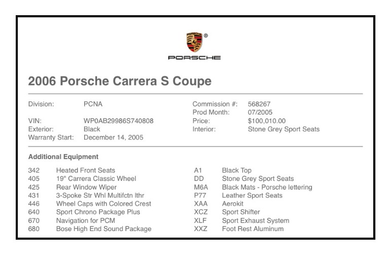 Used-2006-Porsche-911-Carrera-S-Factory-Aerokit