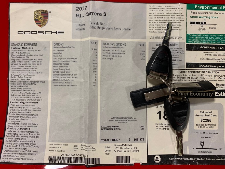 Used-2012-Porsche-911-Carrera-S-Manual-Trans
