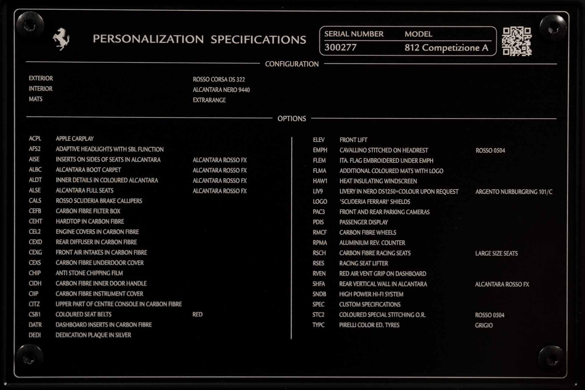 Used-2023-Ferrari-812-Competizione-Aperta