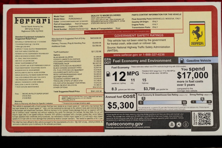 Used-2025-Ferrari-Purosangue