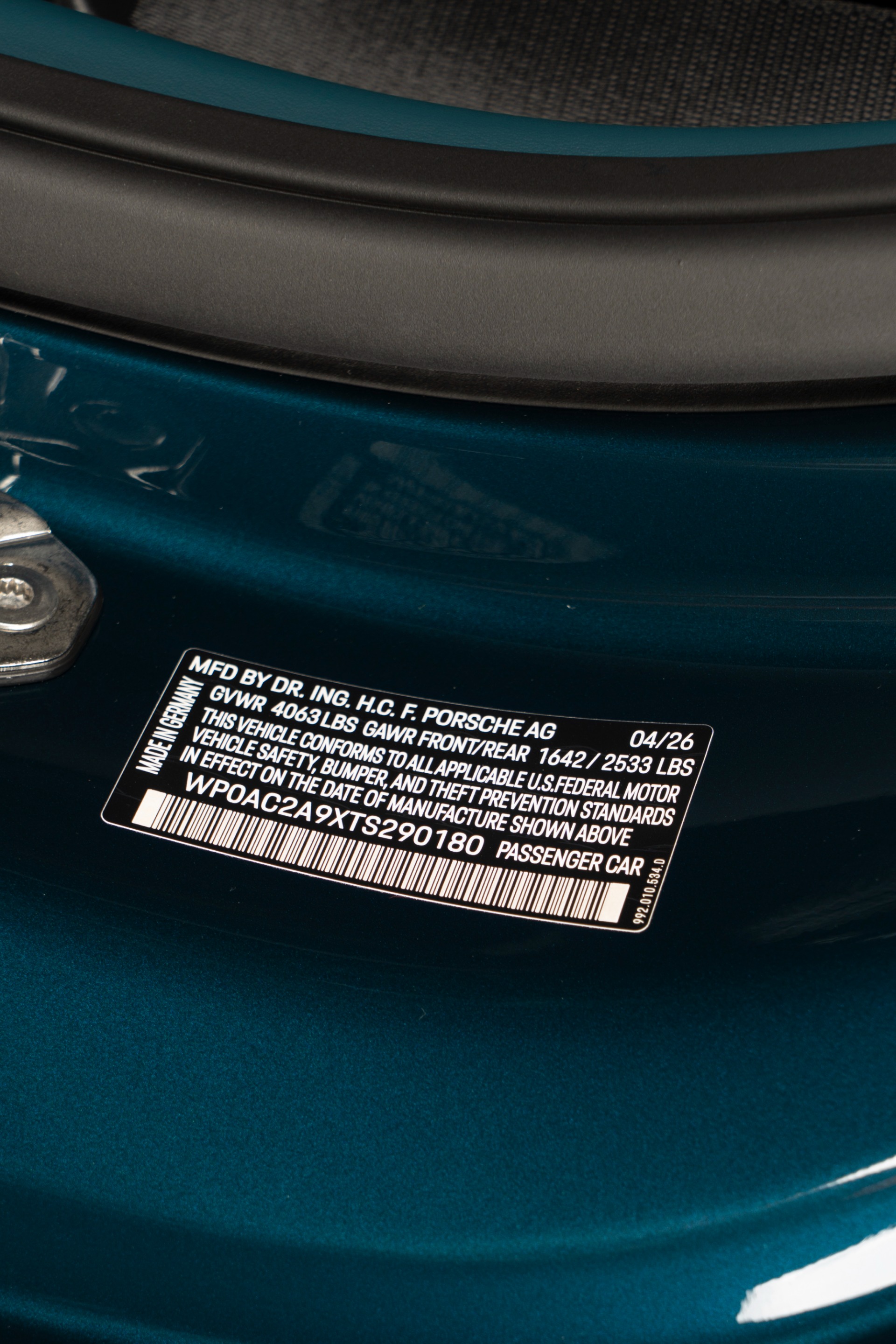 Used-2026-Porsche-911-GT3-Touring