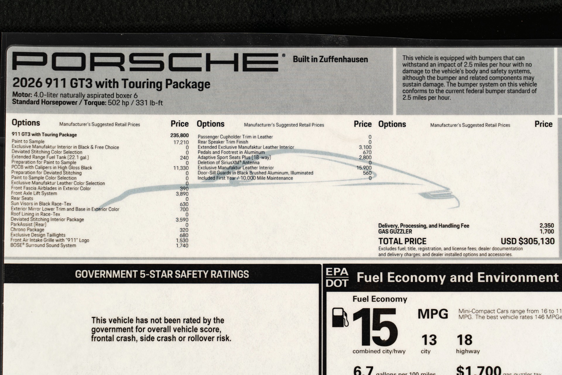 Used-2026-Porsche-911-GT3-Touring