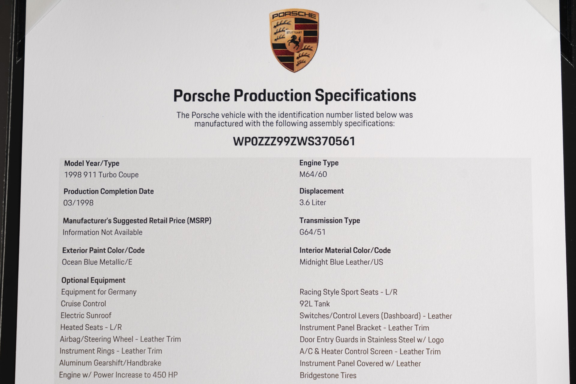 Used-1998-Porsche-Turbo-WLS2